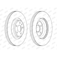 JURID 563175JC-1 Bremsscheibe