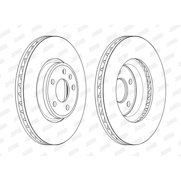 JURID 563174JC-1 Bremsscheibe