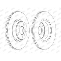 JURID 562271JC-1 Bremsscheibe
