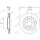JURID 563250JC-1 Bremsscheibe