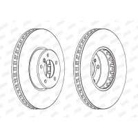 JURID 563045JC-1 Bremsscheibe