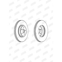 JURID 562945JC-1 Bremsscheibe