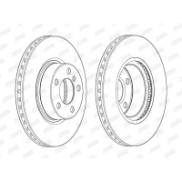 JURID 562891JC-1 Bremsscheibe