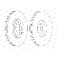 JURID 562622JC-1 Bremsscheibe