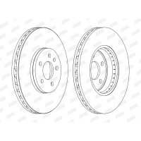 JURID 562511JC-1 Bremsscheibe