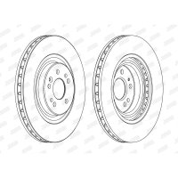 JURID 562402JC-1 Bremsscheibe