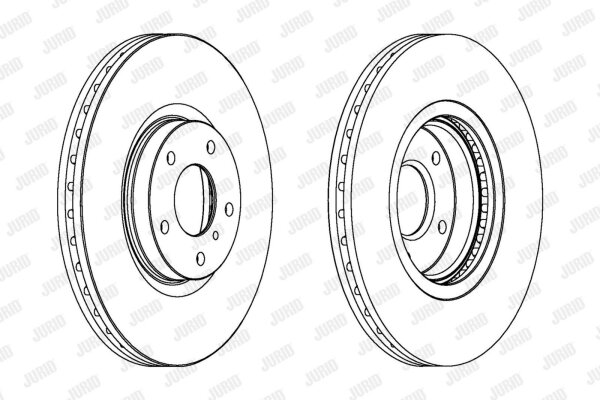 JURID 563032JC-1 Bremsscheibe