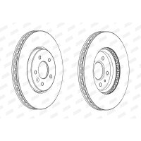 JURID 562852JC-1 Bremsscheibe