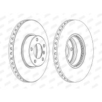 JURID 562384JC-1 Bremsscheibe