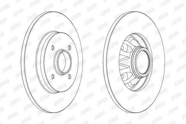 JURID 562937JC-1 Bremsscheibe