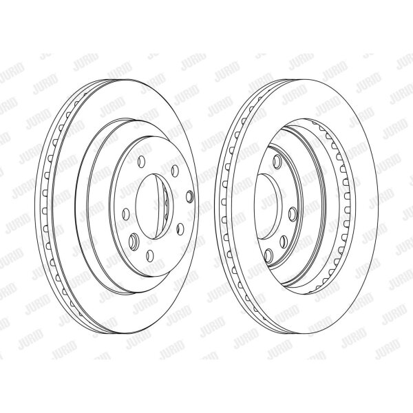 JURID 562393JC-1 Bremsscheibe