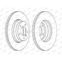 JURID 562395JC-1 Bremsscheibe