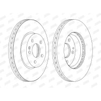 JURID 562392JC-1 Bremsscheibe