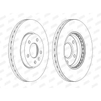JURID 562631JC-1 Bremsscheibe