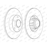 JURID 562211JC-1 Bremsscheibe