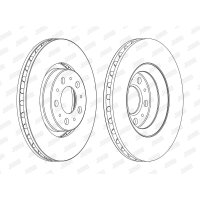 JURID 562173JC-1 Bremsscheibe