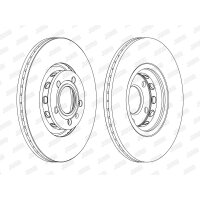 JURID 562383JC-1 Bremsscheibe
