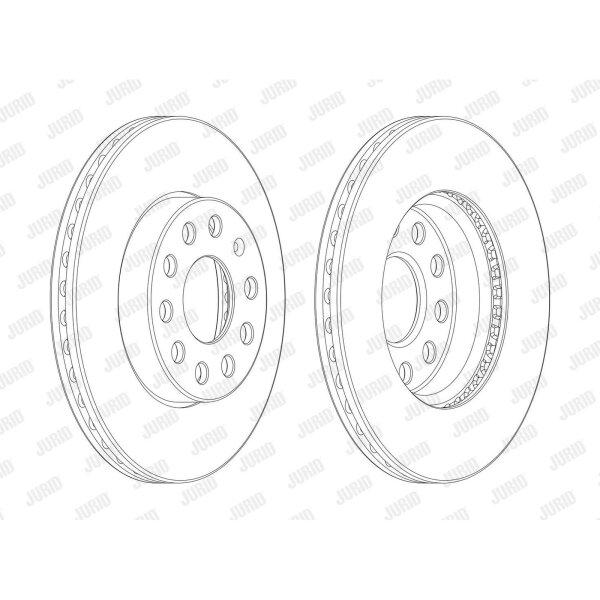 JURID 562990JC-1 Bremsscheibe