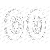 JURID 562990JC-1 Bremsscheibe