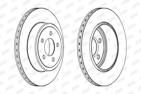 JURID 563034JC-1 Bremsscheibe