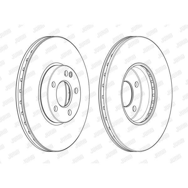JURID 562989JC-1 Bremsscheibe