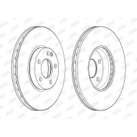 JURID 562989JC-1 Bremsscheibe