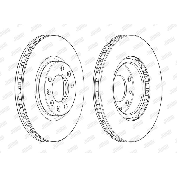 JURID 562991JC-1 Bremsscheibe