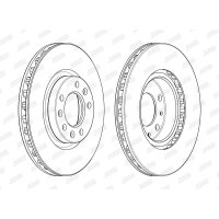JURID 562991JC-1 Bremsscheibe
