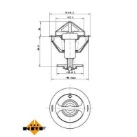 NRF 725200 Thermostat, Kühlmittel