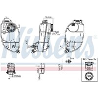 NISSENS 996265 Ausgleichsbehälter, Kühlmittel