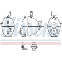 NISSENS 996279 Ausgleichsbehälter, Kühlmittel