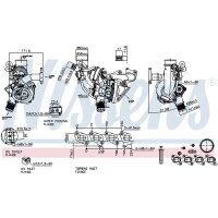 NISSENS 93414 Lader, Aufladung