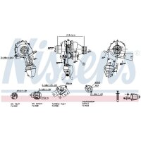 NISSENS 93416 Lader, Aufladung