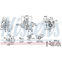 NISSENS 93419 Lader, Aufladung