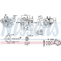 NISSENS 93473 Lader, Aufladung