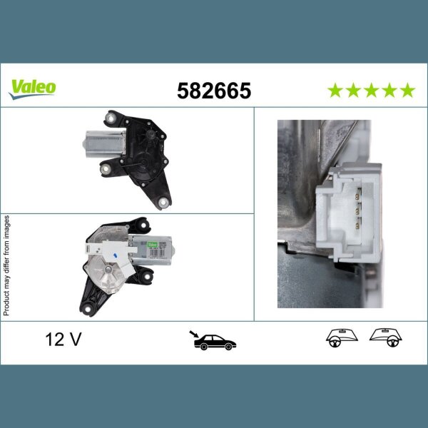 VALEO 582665 Wischermotor