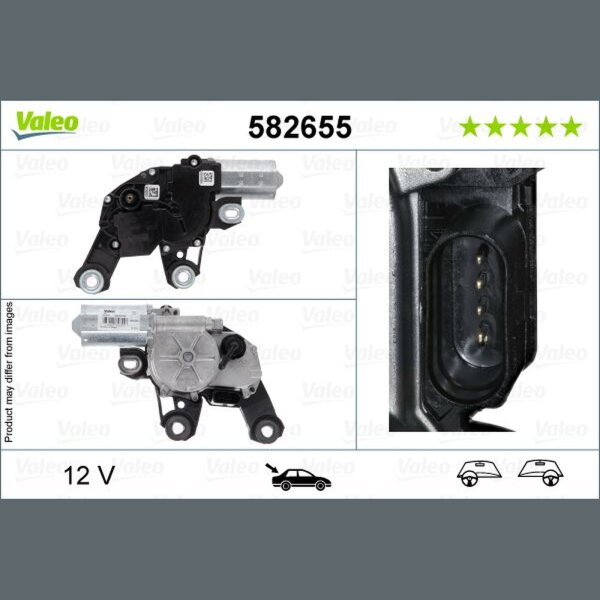 VALEO 582655 Wischermotor