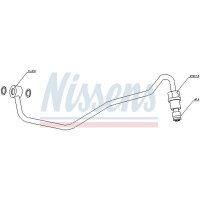 NISSENS 935206 Ölleitung, Lader