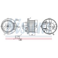 NISSENS 87762 Innenraumgebläse