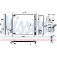 NISSENS 940679 Kondensator, Klimaanlage
