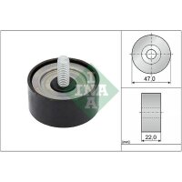 Schaeffler INA 532 1001 10 Umlenk-/Führungsrolle,...