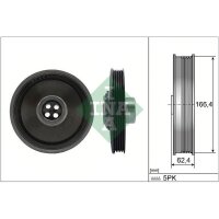 Schaeffler INA 544 0171 10 Riemenscheibe, Kurbelwelle