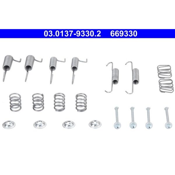 ATE 03.0137-9330.2 Zubehörsatz, Feststellbremsbacken