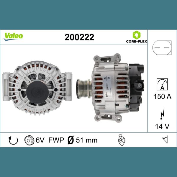 VALEO 200222 Generator