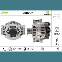 VALEO 200222 Generator