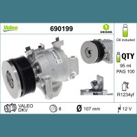 VALEO 690199 Kompressor, Klimaanlage