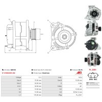 AS-PL A0814S Generator