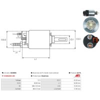 AS-PL SS3058S Magnetschalter, Starter