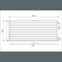 VALEO 822574 Kondensator, Klimaanlage