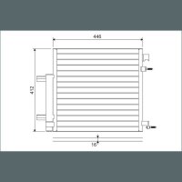 VALEO 822578 Kondensator, Klimaanlage